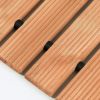 Wooden Garden Pathway, 8 ft x 17 in, Non-Slip Curved Garden Walkway, Roll Out Cedar Outdoor Walkway Path with Wire Rope Connection