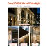 Outdoor Wall Light, 23.6 Inch, Long Strip Modern Exterior Wall Sconce Light Fixtures, 3000K Warm White, IP65 Waterproof