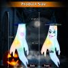 Halloween Hanging Decoration Set - 4 Ghost Windsocks