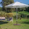 20 Inches Patio Umbrella Base Stand with 4 Adjustable Footpads