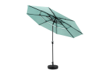 Aluminium 10ft 3 Tier Auto-tilt Umbrella ,Outdoor Patio Umbrella - Market Table Pool Deck Umbrella (Base Not Included)