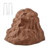 Faux Rock Cover, Outdoor Fake Rock Well Pump Cover, Realistic Natural Texture