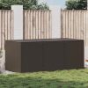 Patio Storage Box Poly Rattan