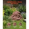Faux Rock Cover, Outdoor Fake Rock Well Pump Cover, Realistic Natural Texture