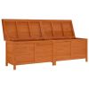 Patio Storage Box 78.1"x19.7"x22.2" Solid Wood Fir