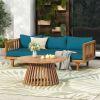 PATIO FURNITRE SETS : CLAREMONT 3 SEATER DAYBED + ACACIA WOOD TABLE