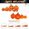 Halloween Outdoor Decorations, Blow Up Yard Decorations, Built-in LED Lights Décor for Indoor Home Party Garden Lawn Store, 5.9FT Pumpkin Ghost