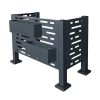 Air Conditioner Fence for Outdoor Units,Metal Privacy Fence Cover, Perfect to Conceal Air Conditioning Units,3- Fence Panels