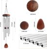 Large Aluminium Wind Chimes 37 Inches to Create a Zen Atmosphere Suitable for Outdoor, Garden