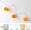 Halloween Lights,20FT 40 LEDs Holiday String Lights for Indoor Outdoor Decor,Battery Operated 8 Mode Waterproof Pumpkin String for Party Decorations