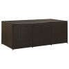 Patio Storage Box Poly Rattan