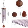 Large Aluminium Wind Chimes 37 Inches to Create a Zen Atmosphere Suitable for Outdoor, Garden
